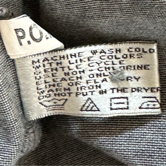 PING Polo Shirt Short Sleeve Mens Large Gray Mercerized Combed Cotton Logo Golf - Picture 7 of 9